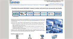 Desktop Screenshot of lesman.com